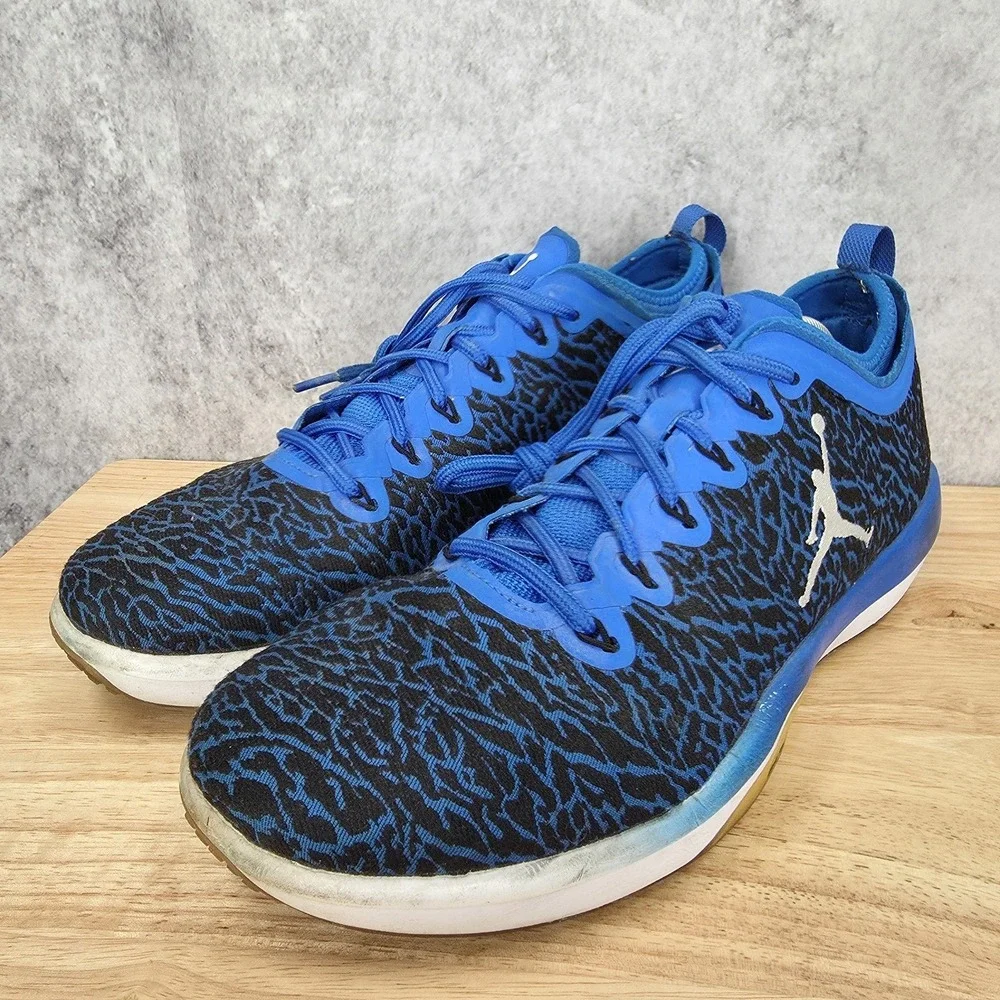 Jordan‎ Trainer 1 Low Sneakers Mens 12 Blue Lace Up Low Top Casual 845403-402